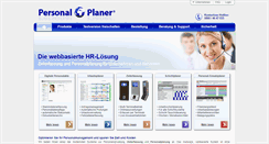 Desktop Screenshot of personal-planer.de