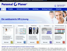 Tablet Screenshot of personal-planer.de